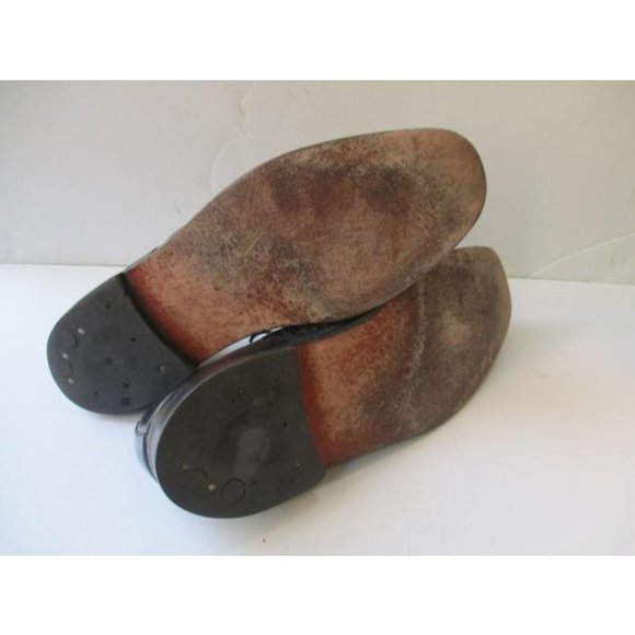 SALE*Johnston and Murphy Classic Black Dress Lace-Up - Picture 6 of 7